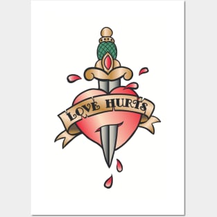 Love Hurts Posters and Art